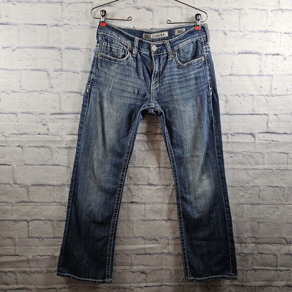 BKE Other - Buckle BKE Carter Jeans Mens 30S Size 30x28 Straight Blue Denim Stretch